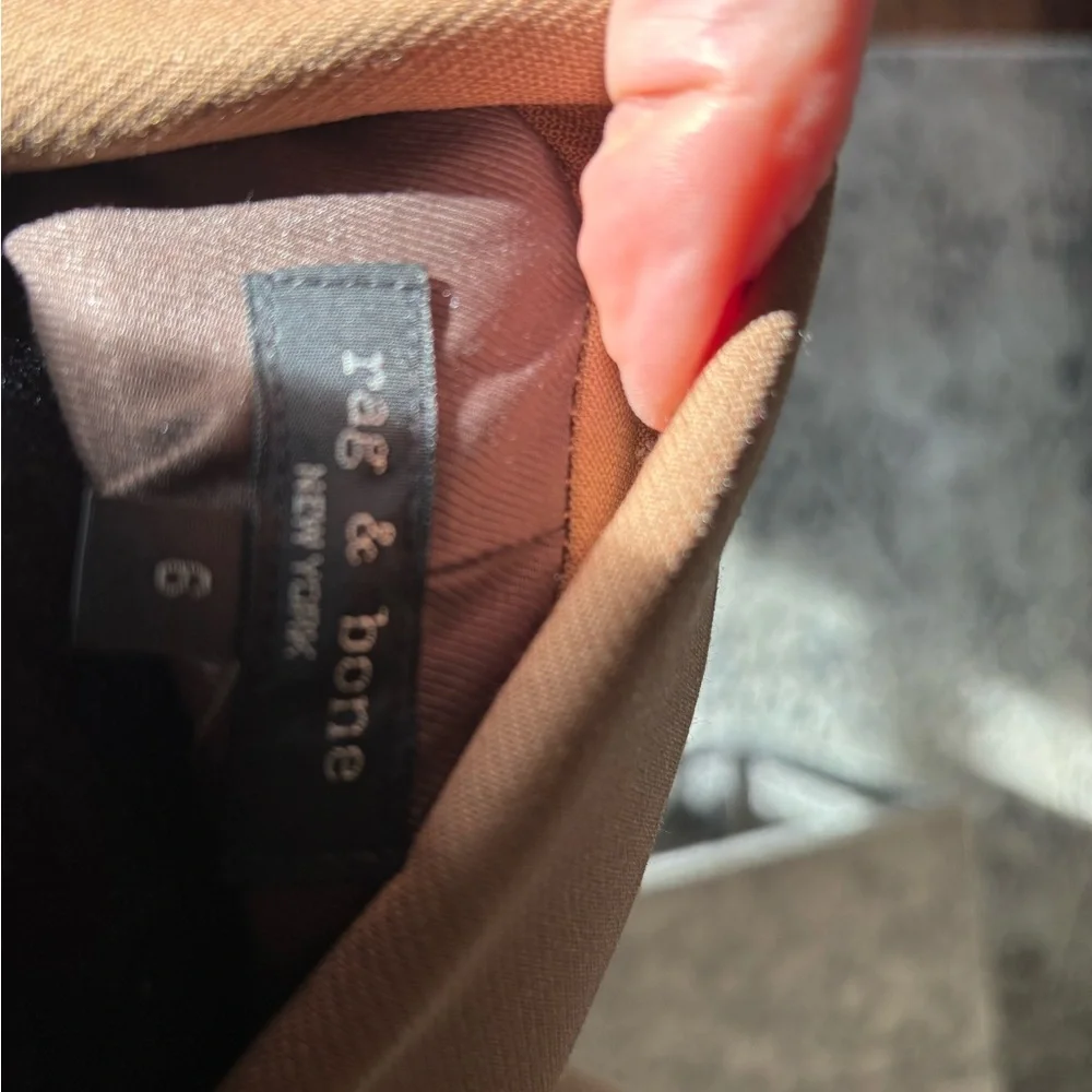 New with tags Rag & Bone Double-Breasted Tan Blazer - Picture 6 of 7